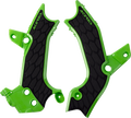 X-Grip Frame Guards - Green/Black - KX 250/X/450 (1)