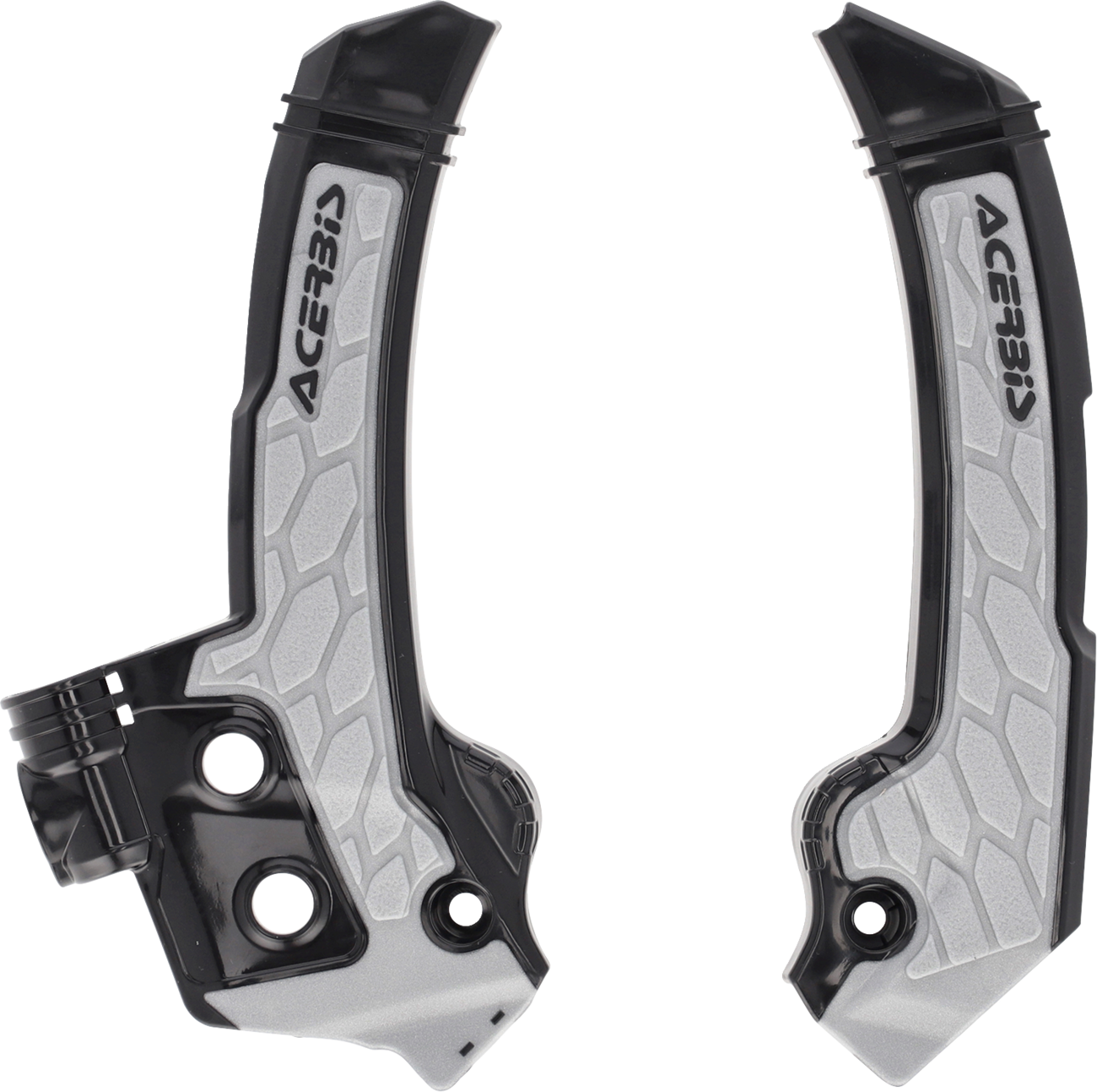 X-Grip Frame Guards - Black/Gray - Husqvarna - FC/FX/TC/TX (1)