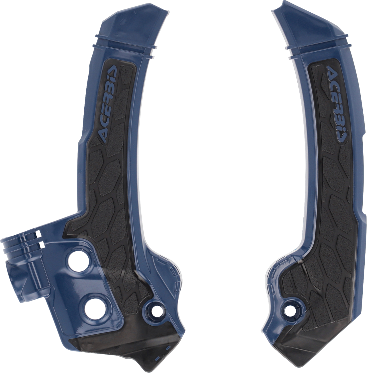 X-Grip Frame Guards - Blue/Black - Husqvarna - FC/FX/TC/TX (1)