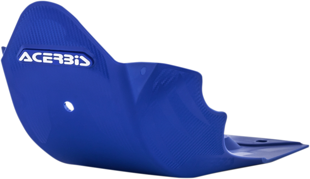 MX Skid Plate - Blue - Yamaha (1)