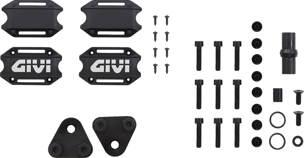 GIVI Engine Guards - Matte Black - Suzuki - V-Strom '12-'24