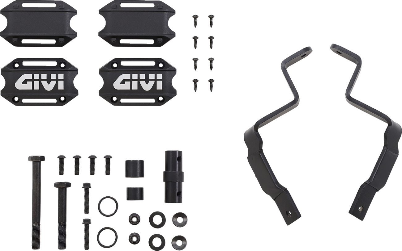 GIVI Engine Guards - Matte Black - Suzuki - V-Strom '14-'19