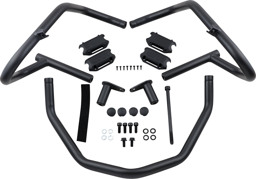 GIVI Engine Guards - Matte Black - Kawasaki - Versys '17-'26
