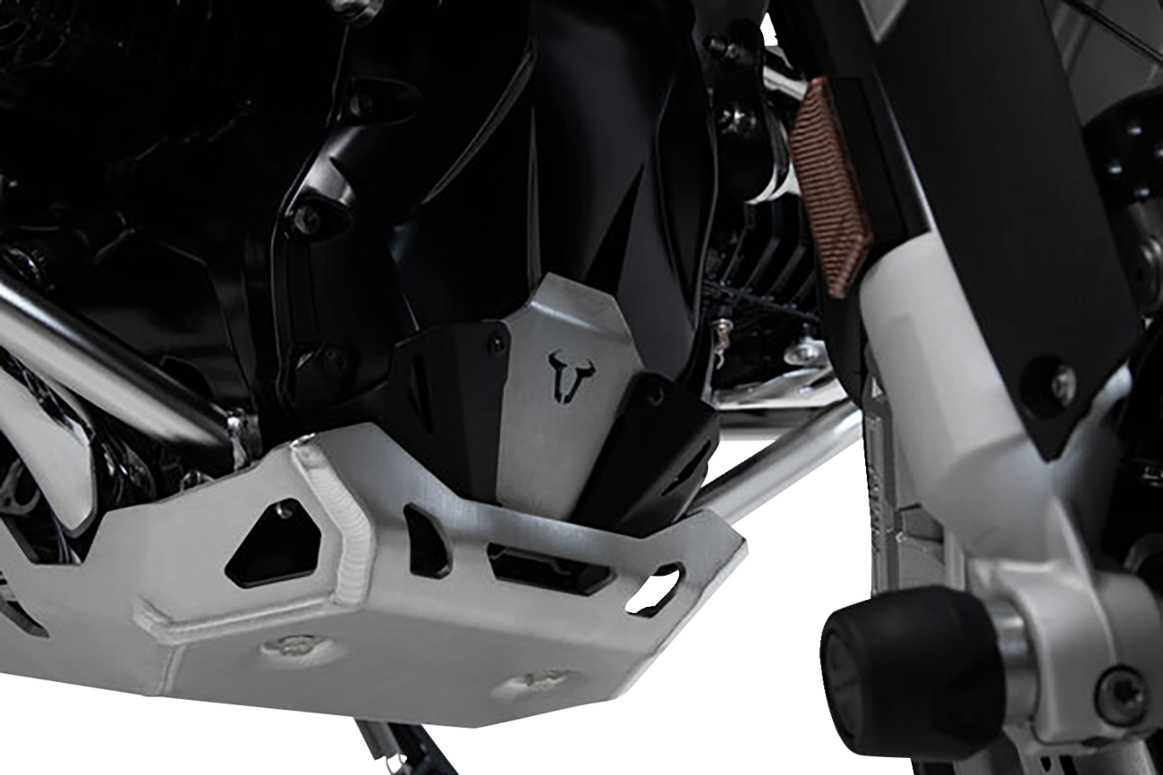 Engine Guard Extension - Front - Black/Silver - BMW - 1200/1250 (1)