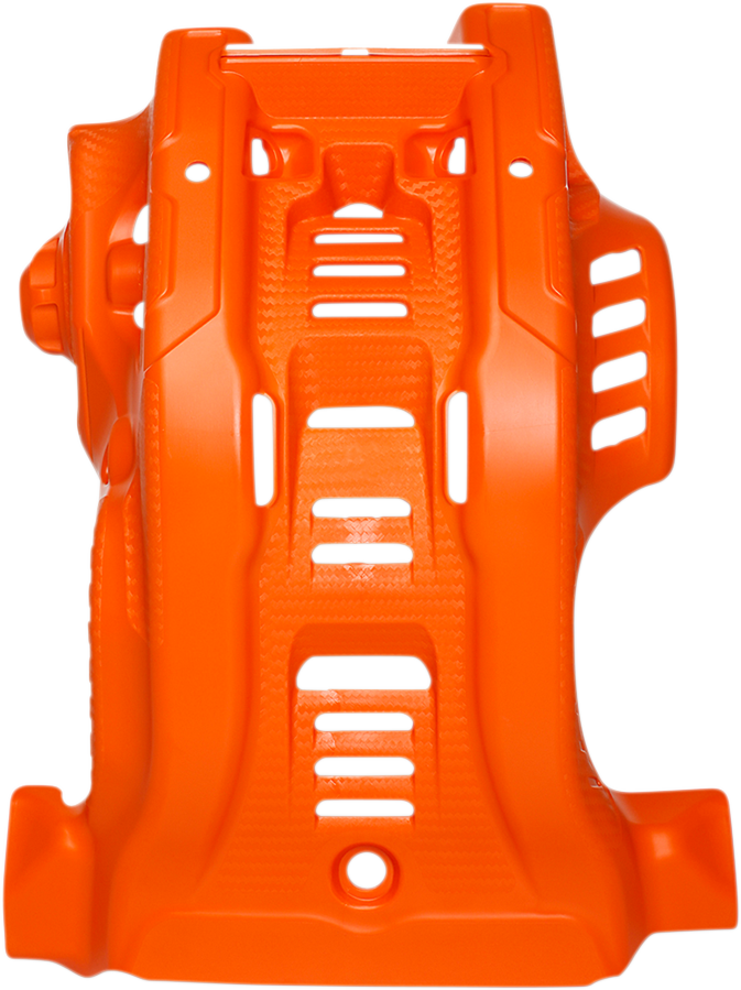 Skid Plate - '16 OEM Orange/White - KTM (1)