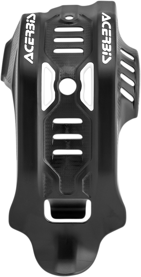 Skid Plate - Large - Black/White - Husqvarna (1)