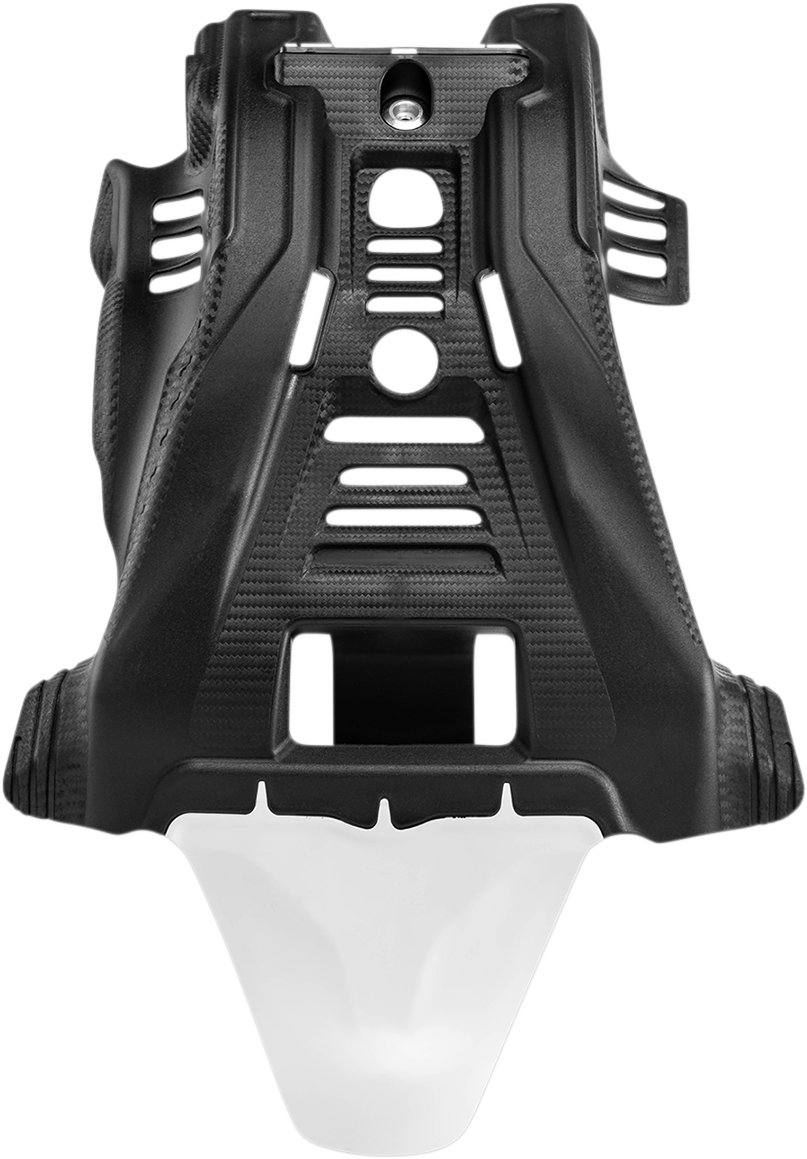 Skid Plate - Black/White - Yamaha - YZ 125 (1)