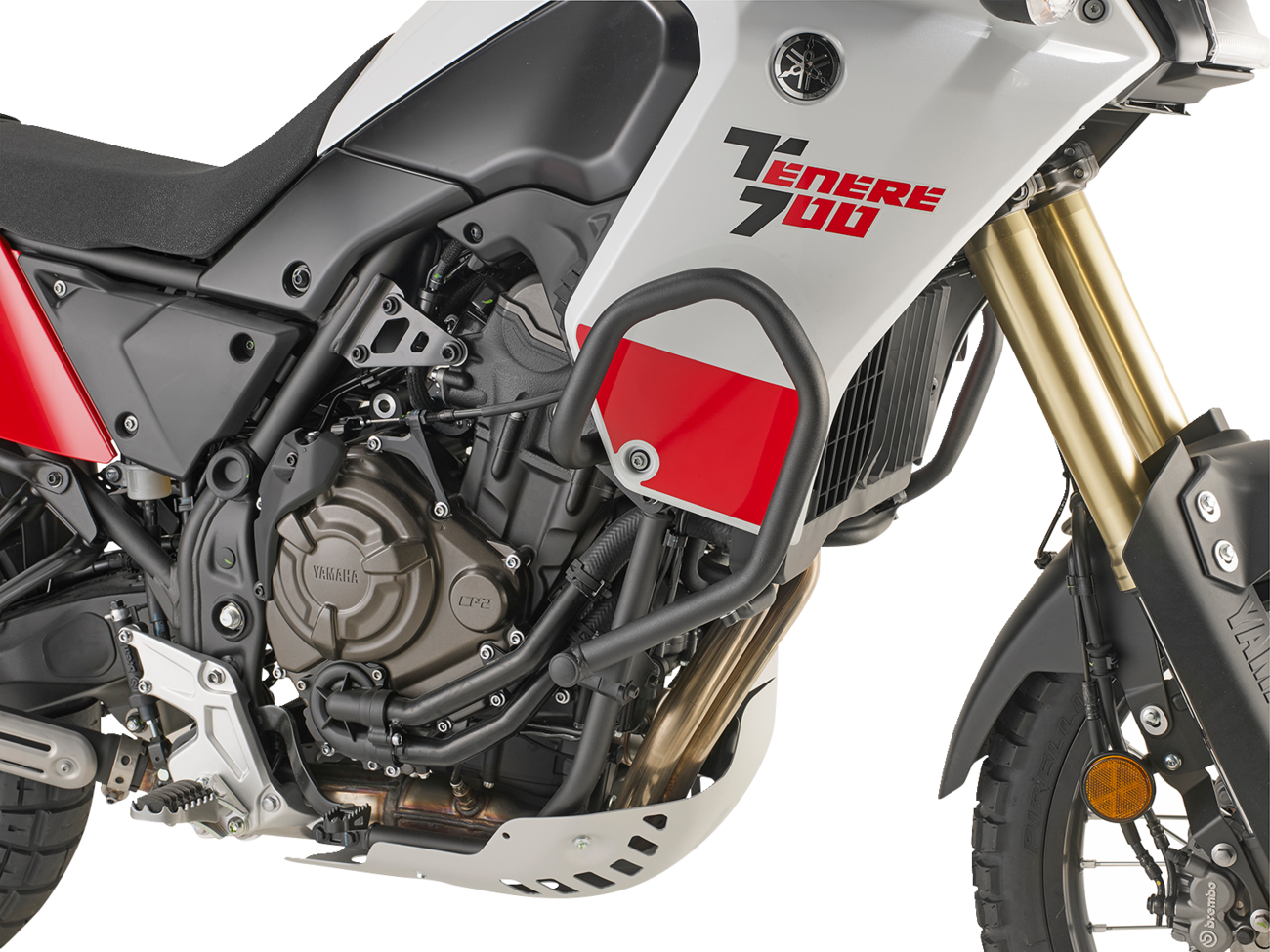 GIVI Engine Guards - Matte Black - Yamaha - Tenere '19-'21
