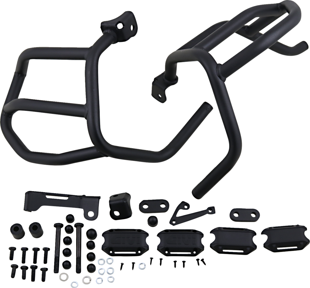 GIVI Engine Guards - Matte Black - Moto Guzzi - V85 '19-'20 | '23-'26