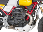 GIVI Engine Guards - Matte Black - Moto Guzzi - V85 '19-'20 | '23-'26