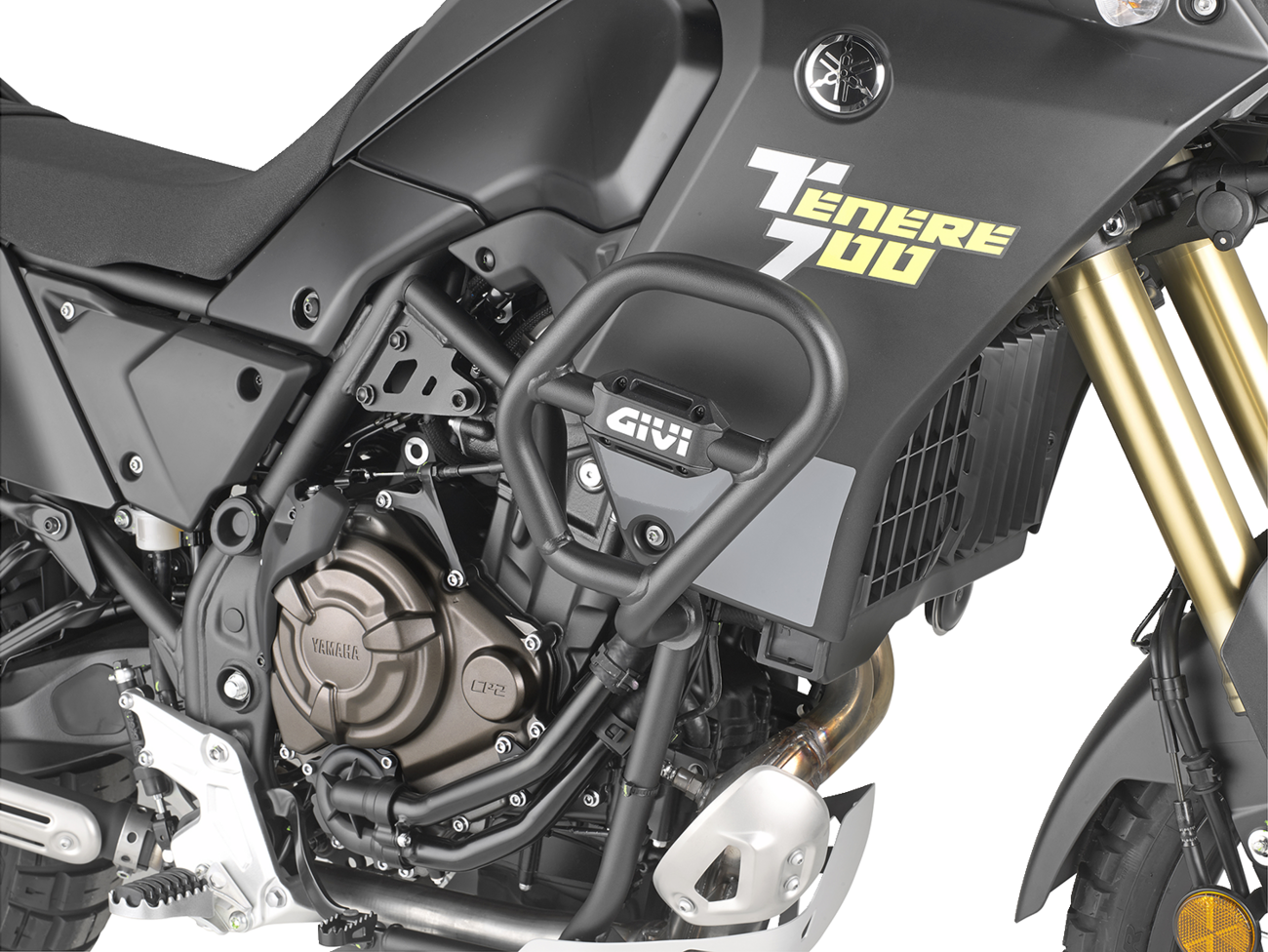 GIVI Engine Guards - Matte black - Yamaha - Tenere '21-'24