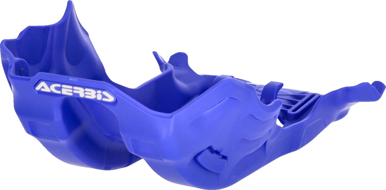 Skid Plate - Blue - YZ/WR (1)