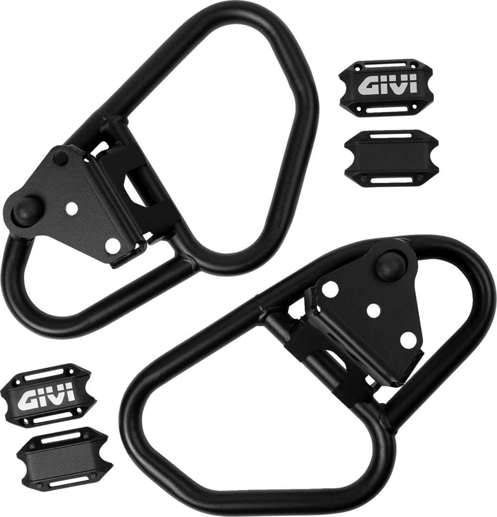 GIVI Engine Guards - Matte black - Kawasaki - Versys '22-'24 | '26