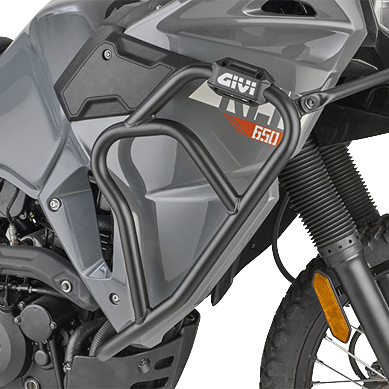GIVI Engine Guards - Matte black - Kawasaki - KLR '23-'26