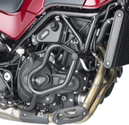 GIVI Engine Guards - Matte black - Benelli - Leoncino '21-'22