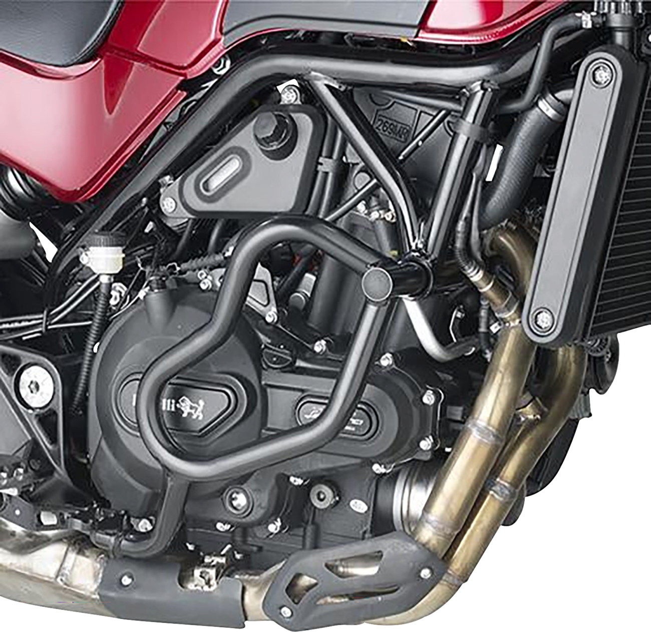 GIVI Engine Guards - Matte black - Benelli - Leoncino '21-'22