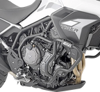 GIVI Engine Guards - Matte Black - Triumph - Tiger '20-'25