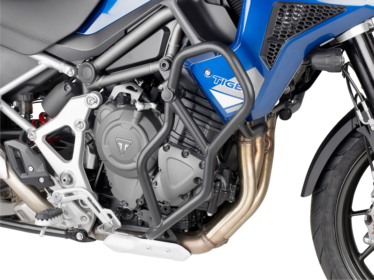 GIVI Engine Guards - Matte Black - Triumph - Tiger '22-'23