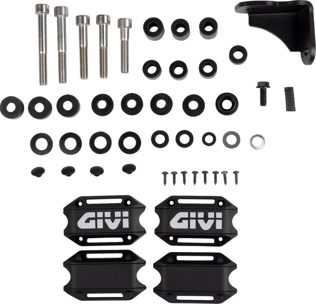 GIVI Engine Guards - Matte Black - Aprilia - Tuareg '22-'26