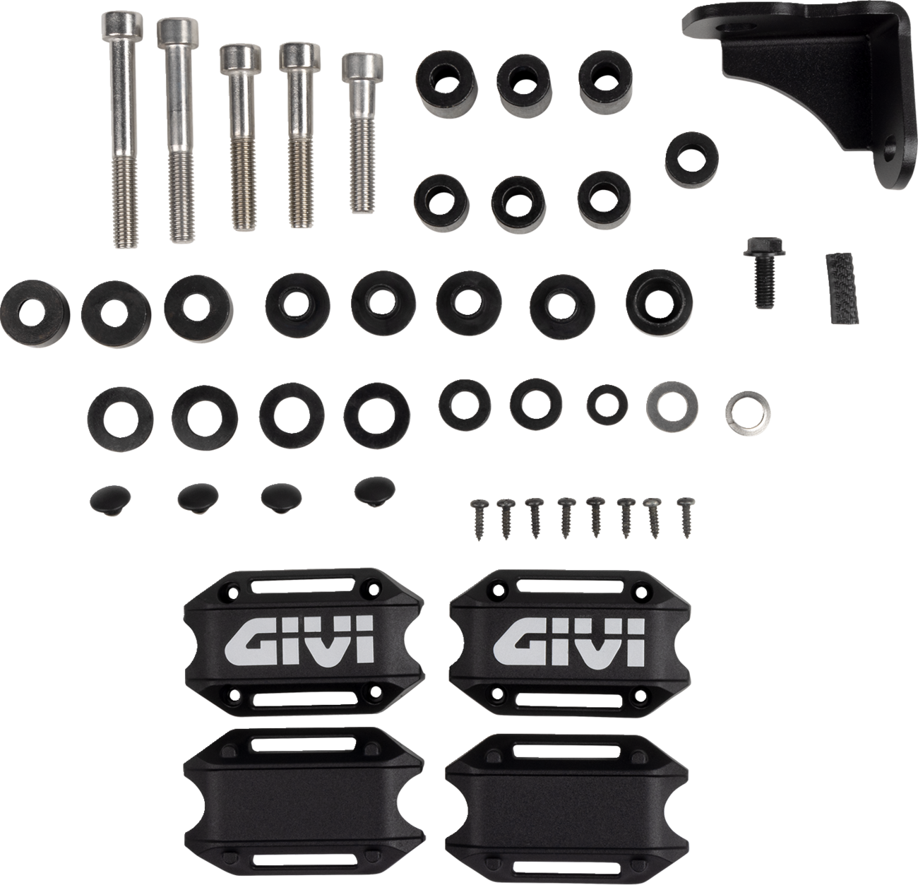 GIVI Engine Guards - Matte Black - Aprilia - Tuareg '22-'26