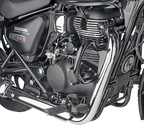 GIVI Engine Guards - Matte Black - Royal Enfield - Meteor '21-'24