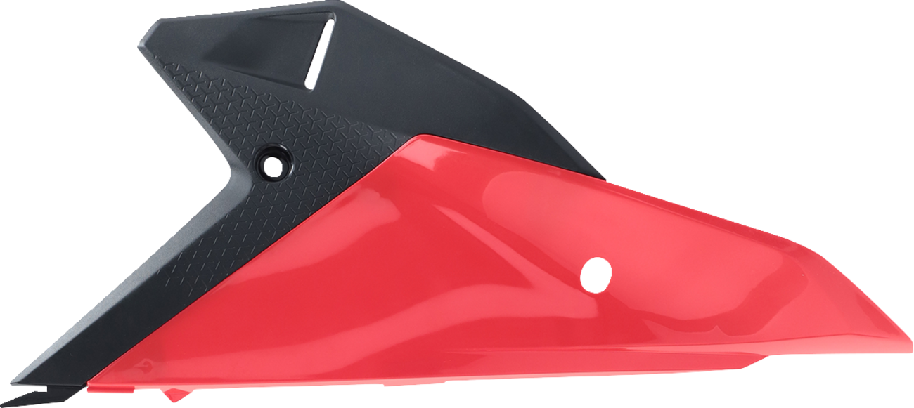 Side Panels - Upper/Lower - Black/Red - Honda (1)