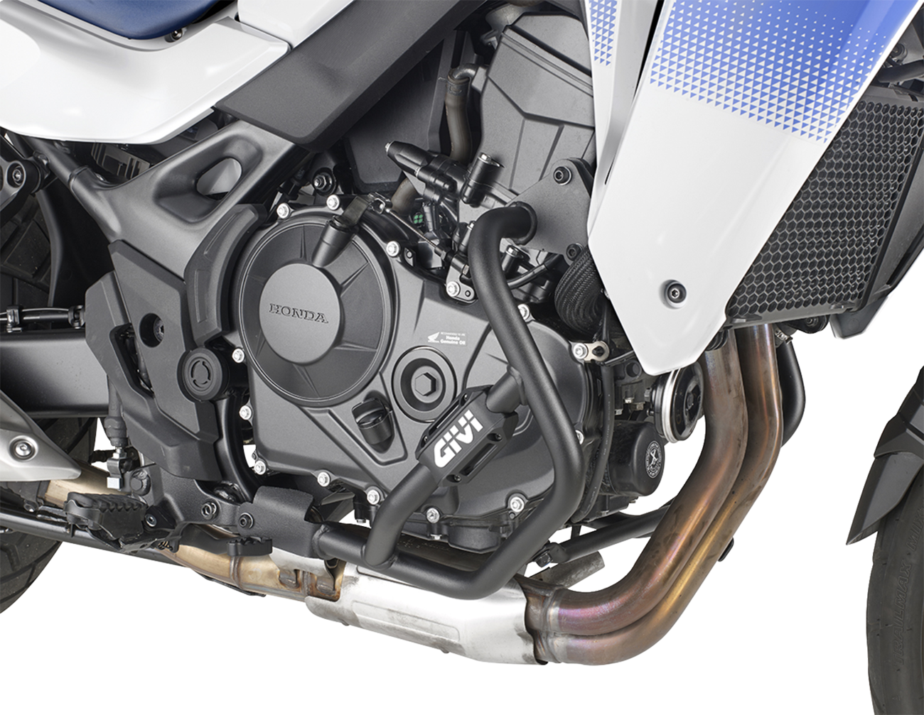 GIVI Engine Guards - Matte Black - Honda - Transalp '24-'25