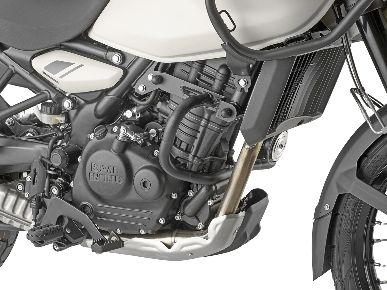 GIVI Engine Guard - Matte Black - Royal Enfield - Guerrilla/Himalayan '25-'26