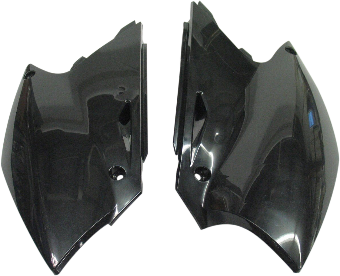 Side Panels - Black - Kawasaki | Suzuki - KX | RMZ '04-'06 (1)