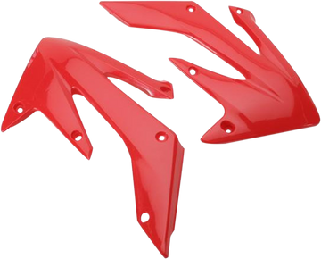 Radiator Shrouds - Red - Honda - CRF '04-'17 (1)
