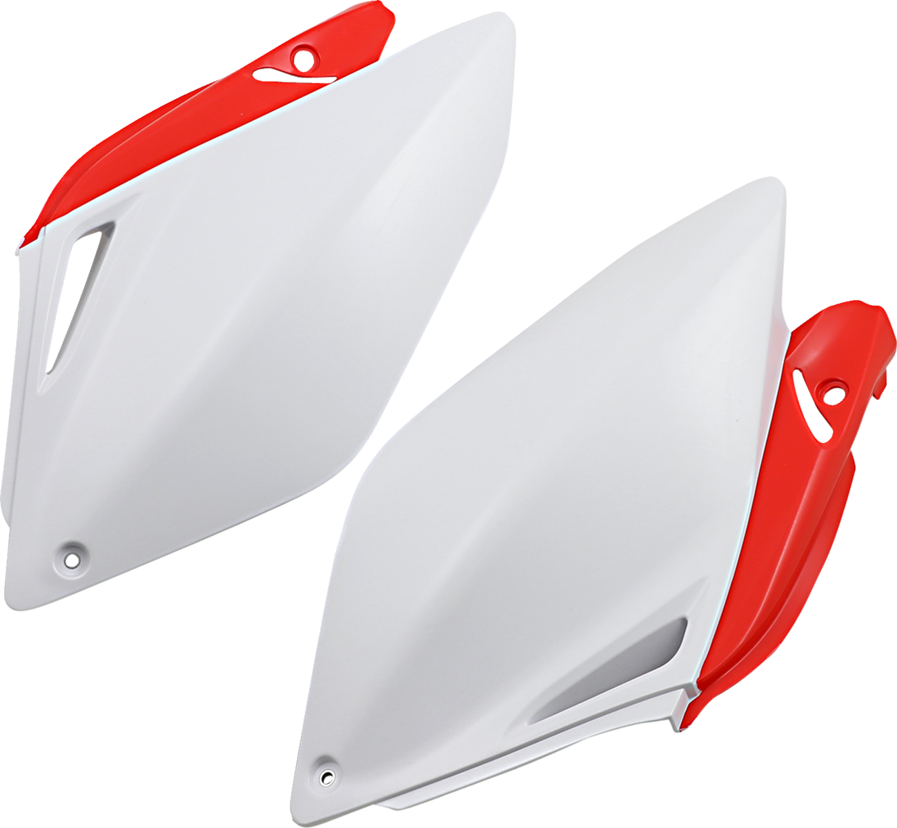 Side Panels - Red/White - Honda - CRF '06-'09 (1)