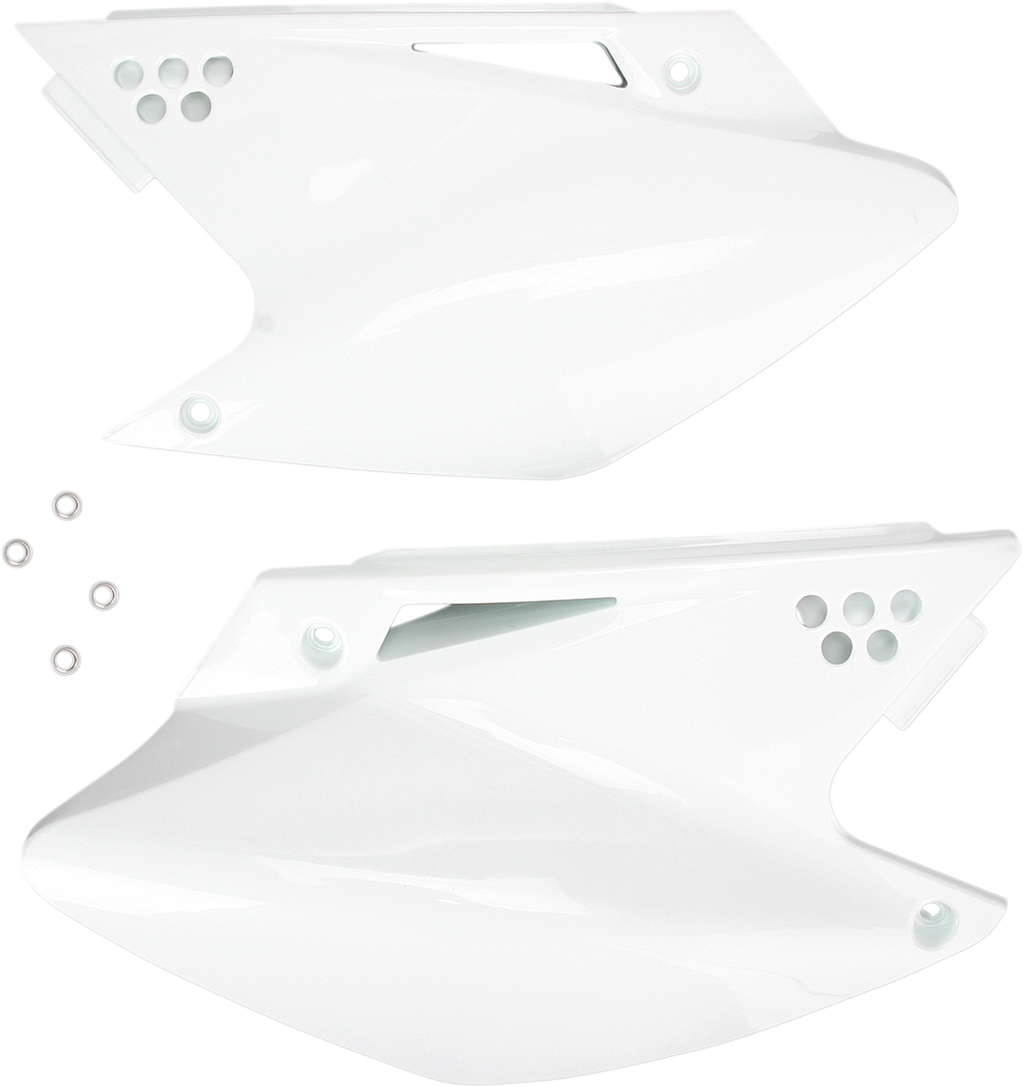 ACERBIS Side Panels - White - Kawasaki - KX '06-'08