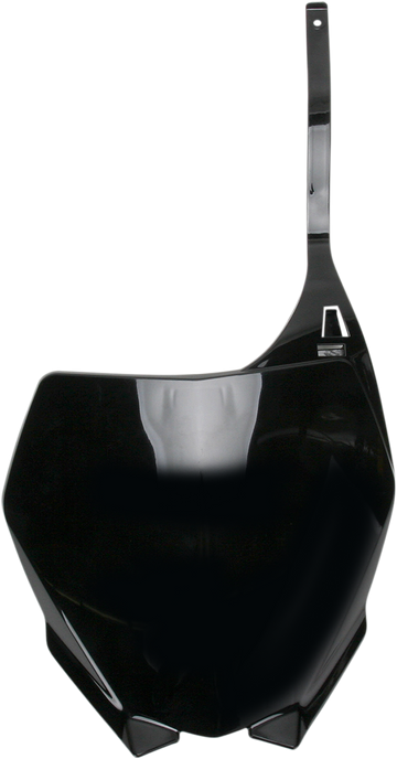 Front Number Plate - Black (1)