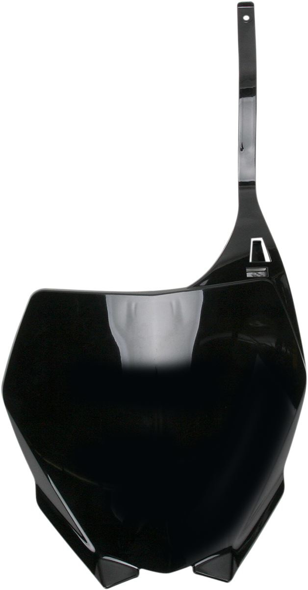 Front Number Plate - Black (1)