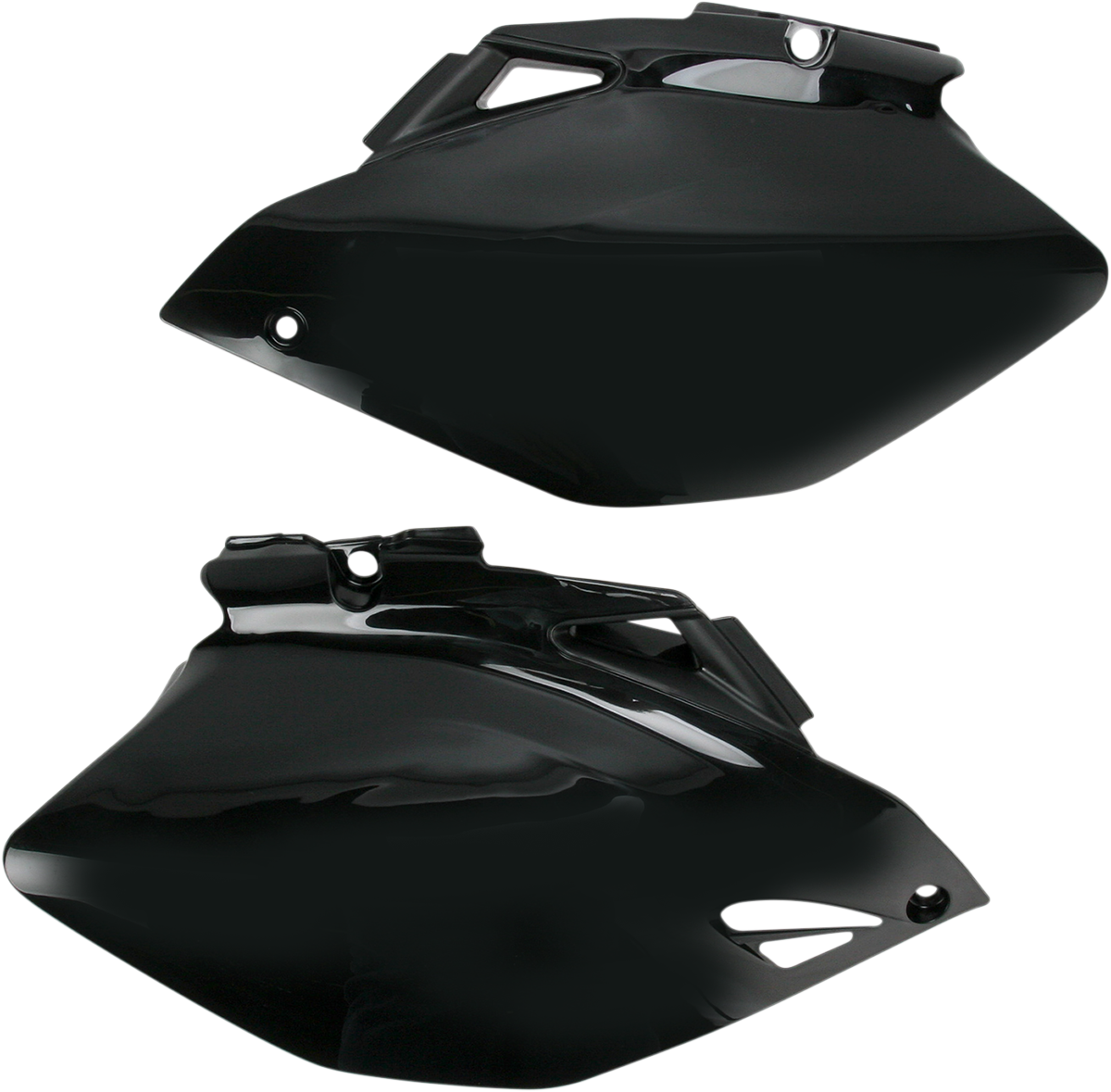 Side Panels - Black - Yamaha - YZ '06-'09 (1)