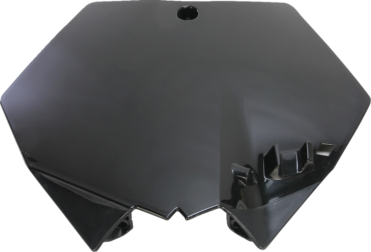 Front Number Plate - Black (1)