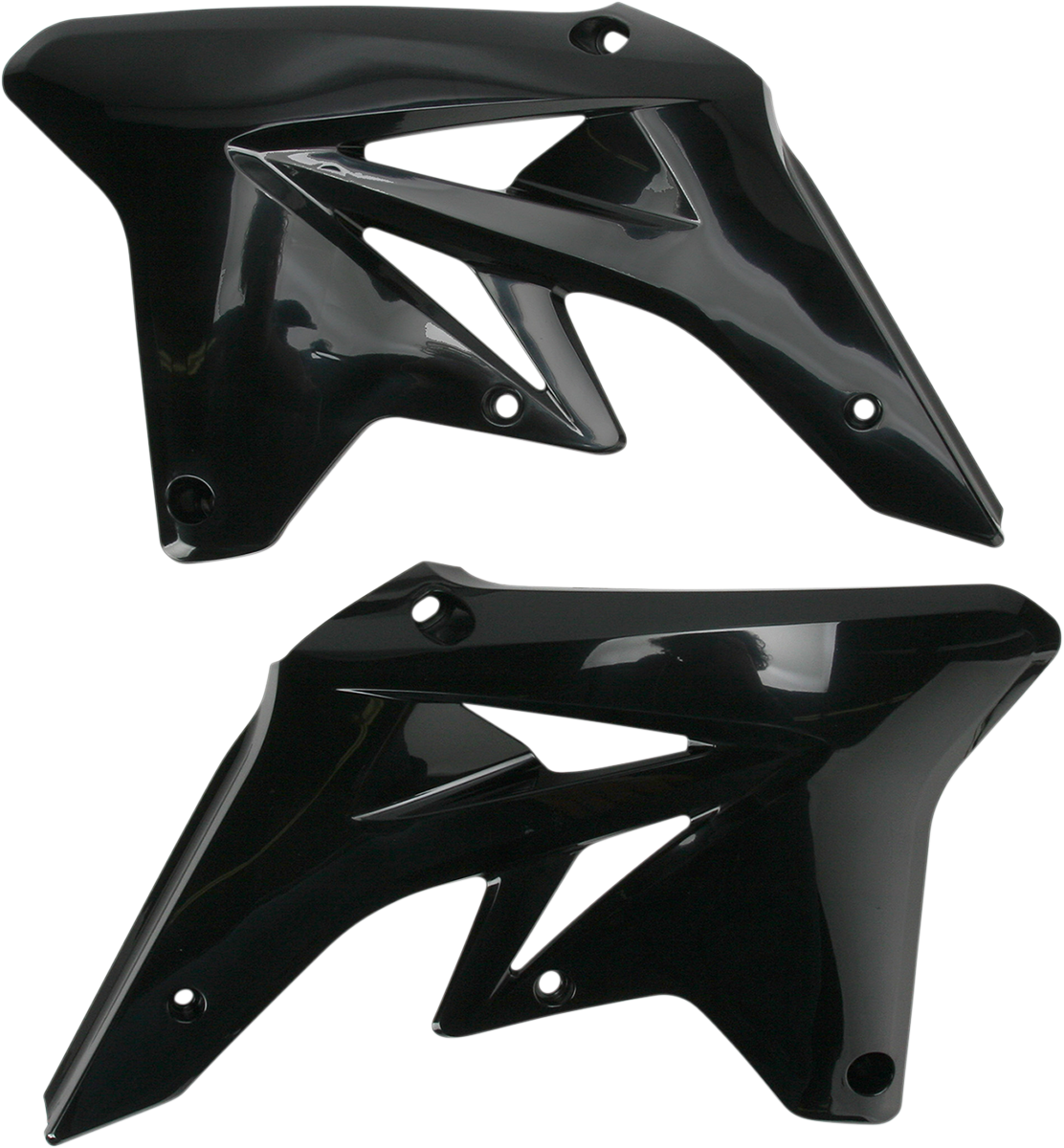 Radiator Shrouds - Black - Suzuki - RMZ '07-'09 (1)
