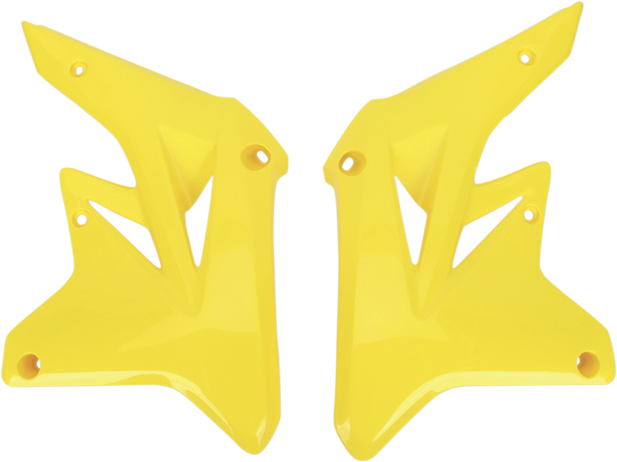 UFO Shroud Rad RMZ250 07 - Yellow