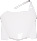 Front Number Plate - White (1)