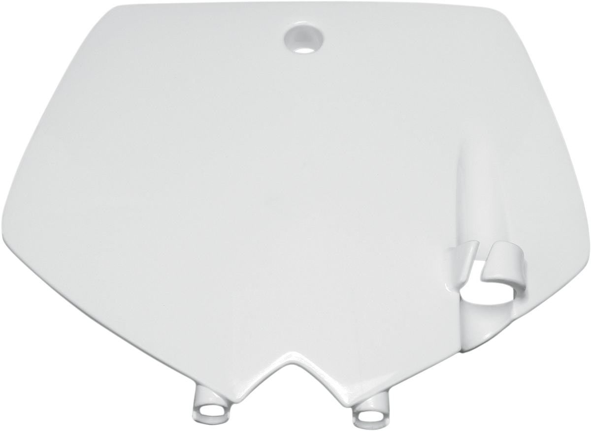 UFO Plate # Front KTM65 - White