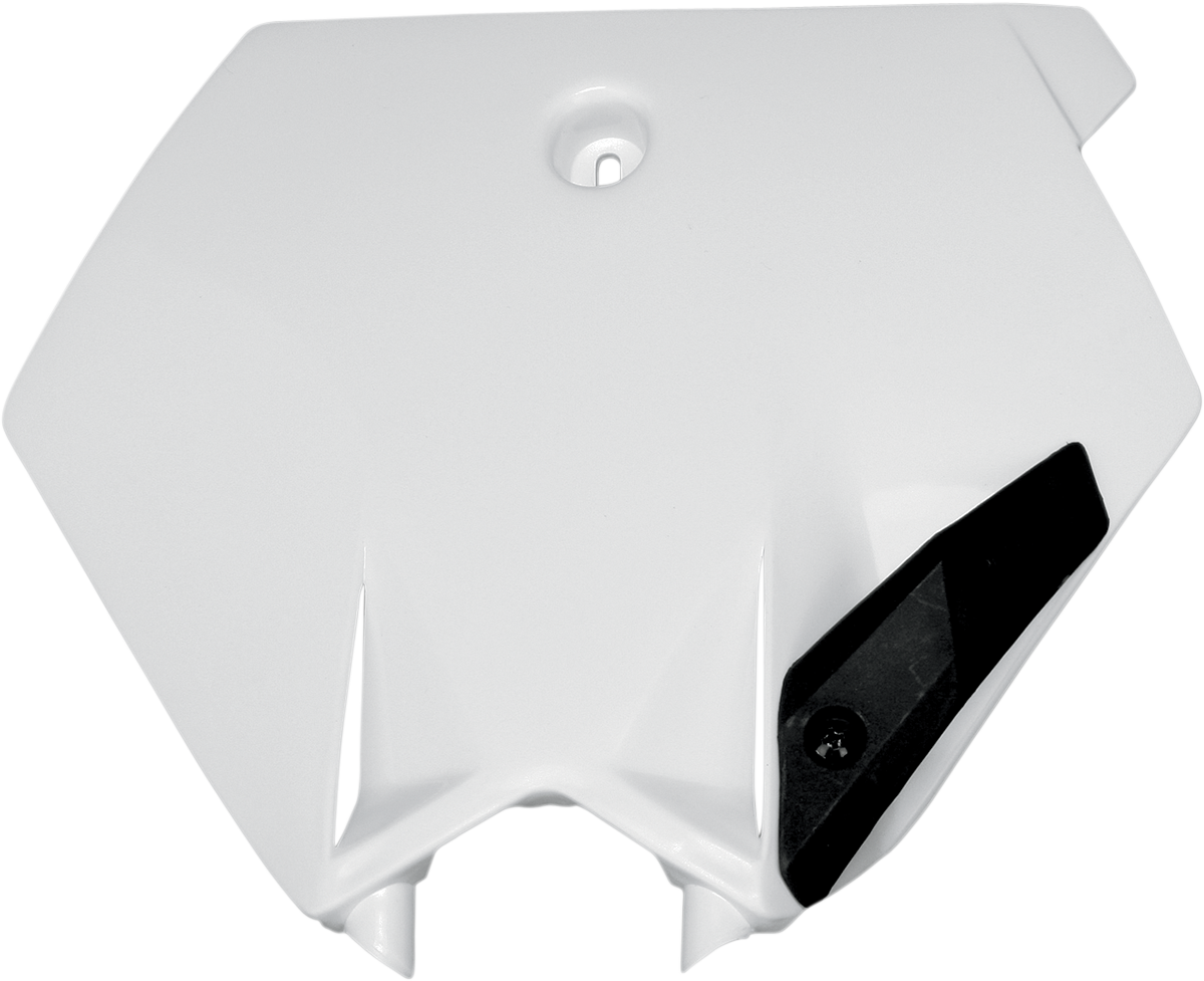 UFO Plate # Front KTM85 - White