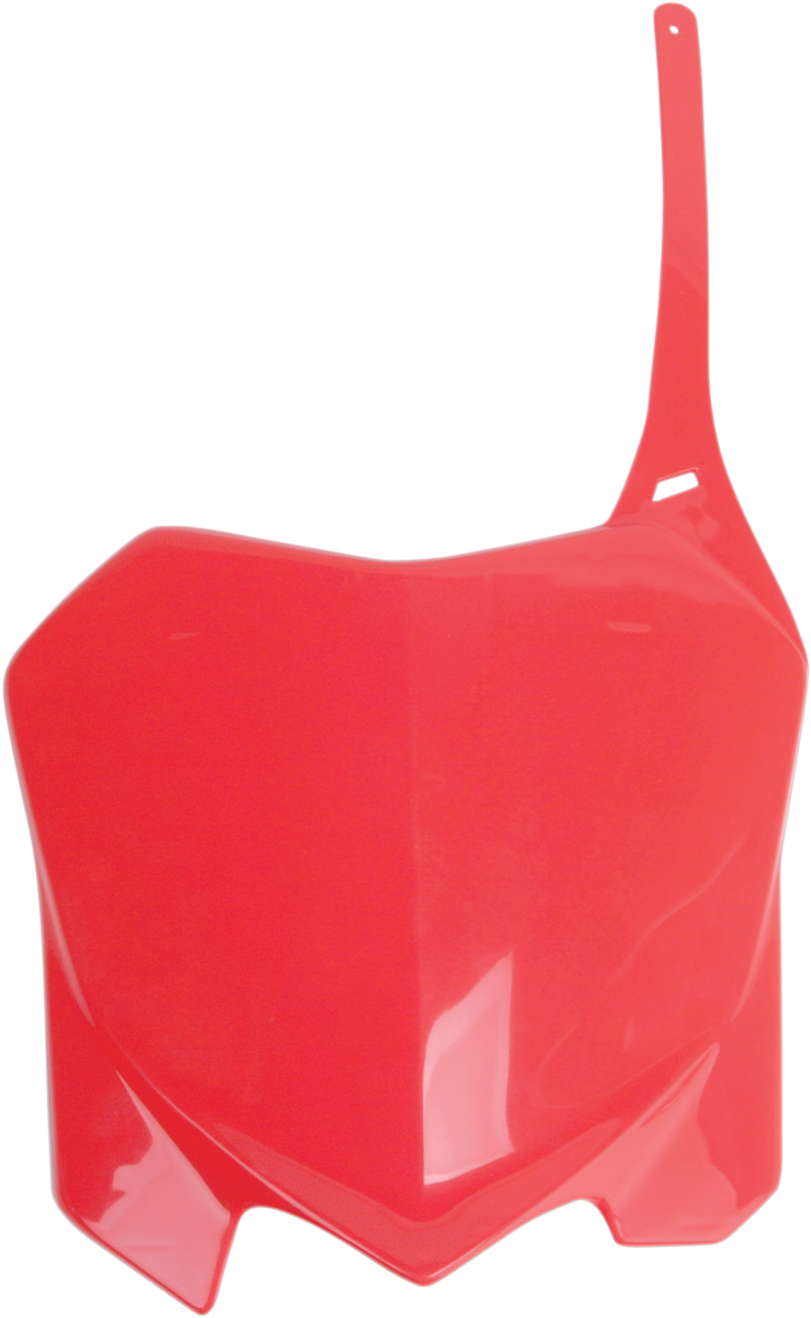 UFO Plate# Front 09 CRF450 - Red