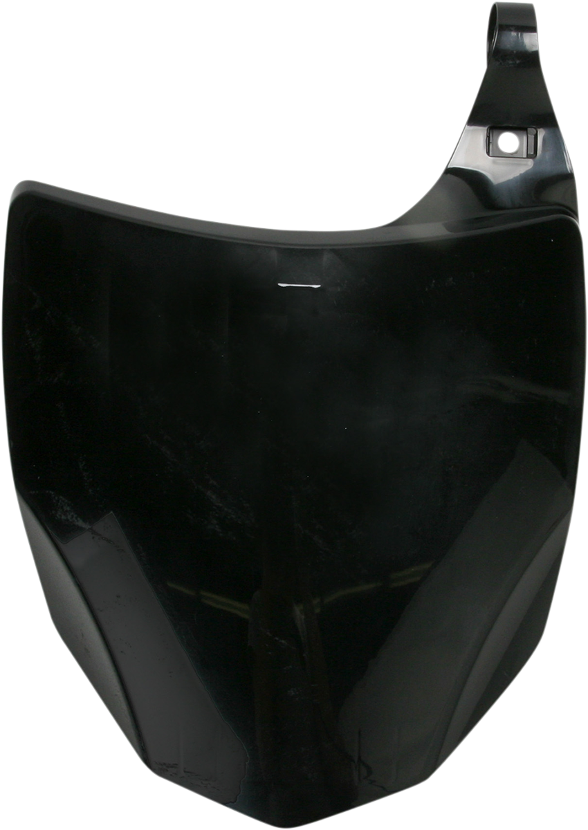 Front Number Plate - Black (1)