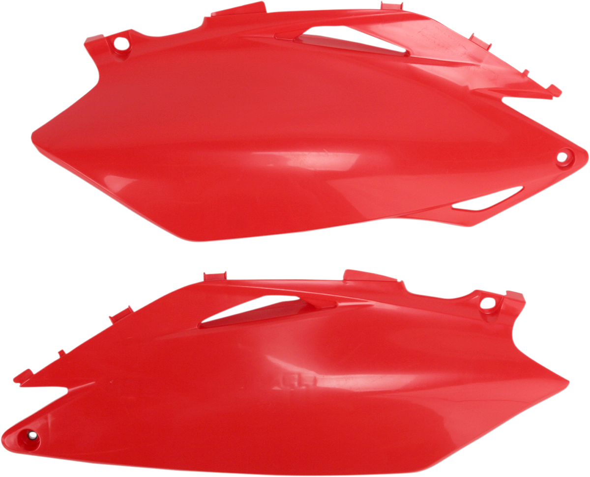 Side Panels - Red - Honda - CRF '09-'13 (1)