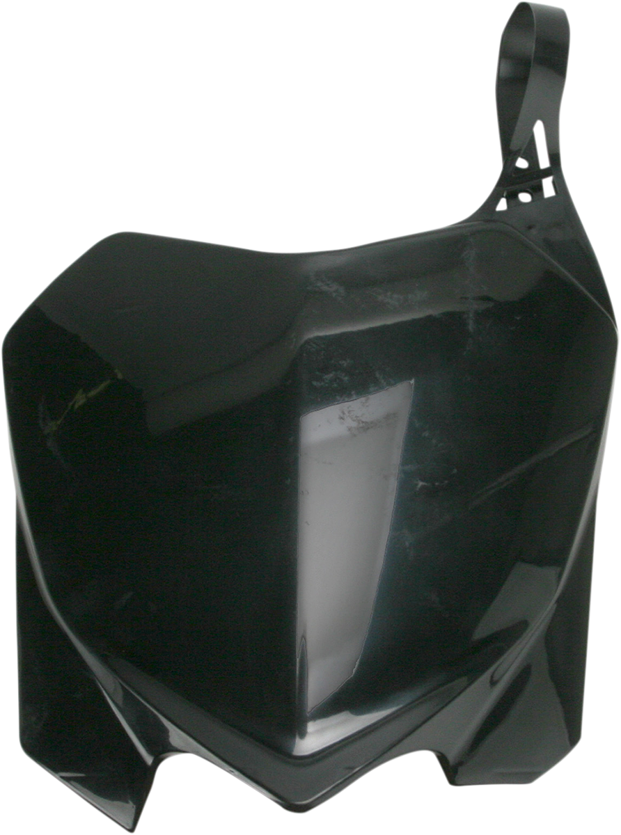 Front Number Plate - Black (1)