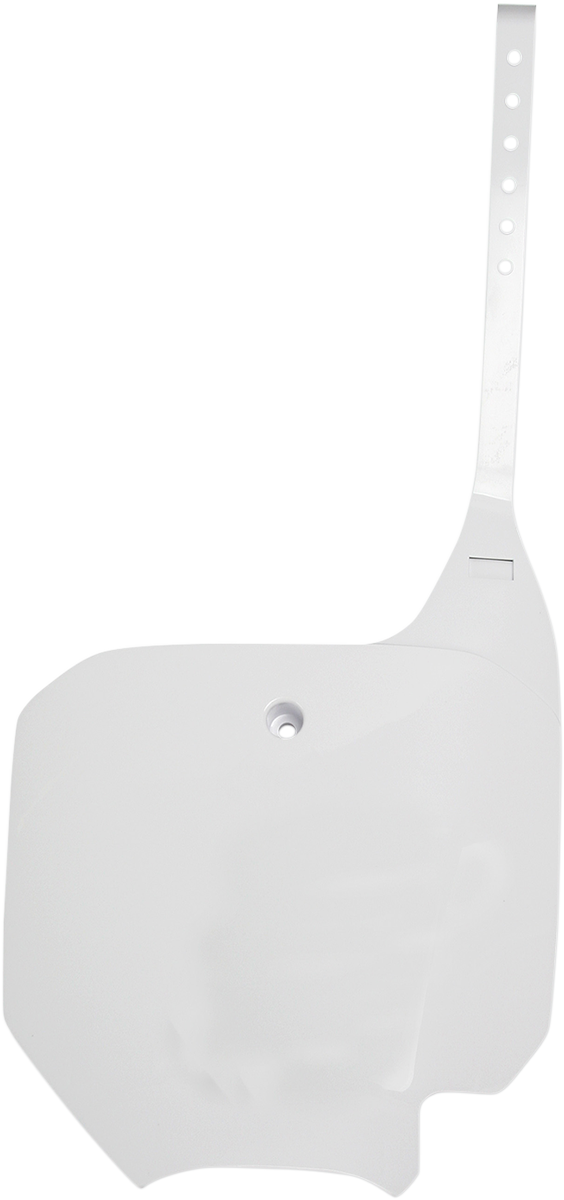 Front Number Plate - White (1)