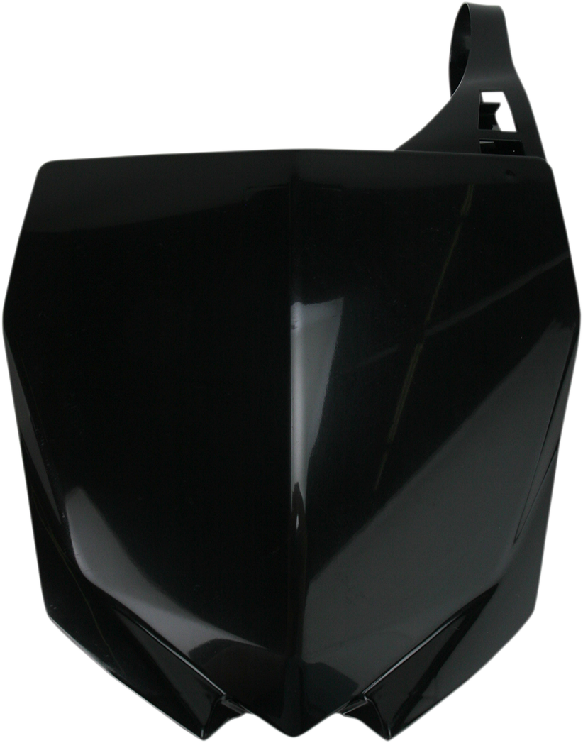 Front Number Plate - Black (1)