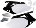 Side Panels - White/Black - Yamaha - YZ '10-'13 (1)