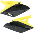 Side Panels - Black/Yellow OEM '10-'12 - Suzuki - RMZ '10-'18 (1)
