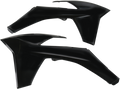 Radiator Shrouds - Black - KTM - EX/SX/XC '11-'13 (1)